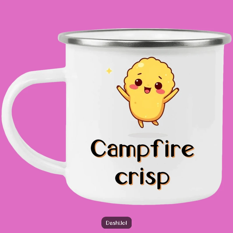 Funny Tempura Jig Camping Mug: Adventure with a Craving!