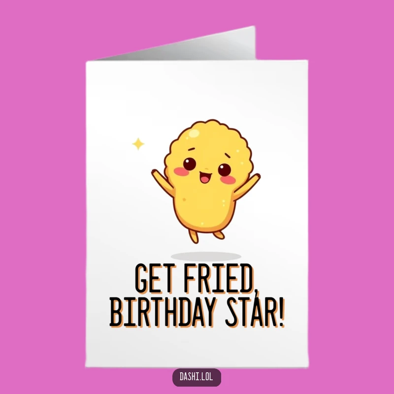 Free Printable Bday Card: Giddy Tempura Jig Downloadable Gift