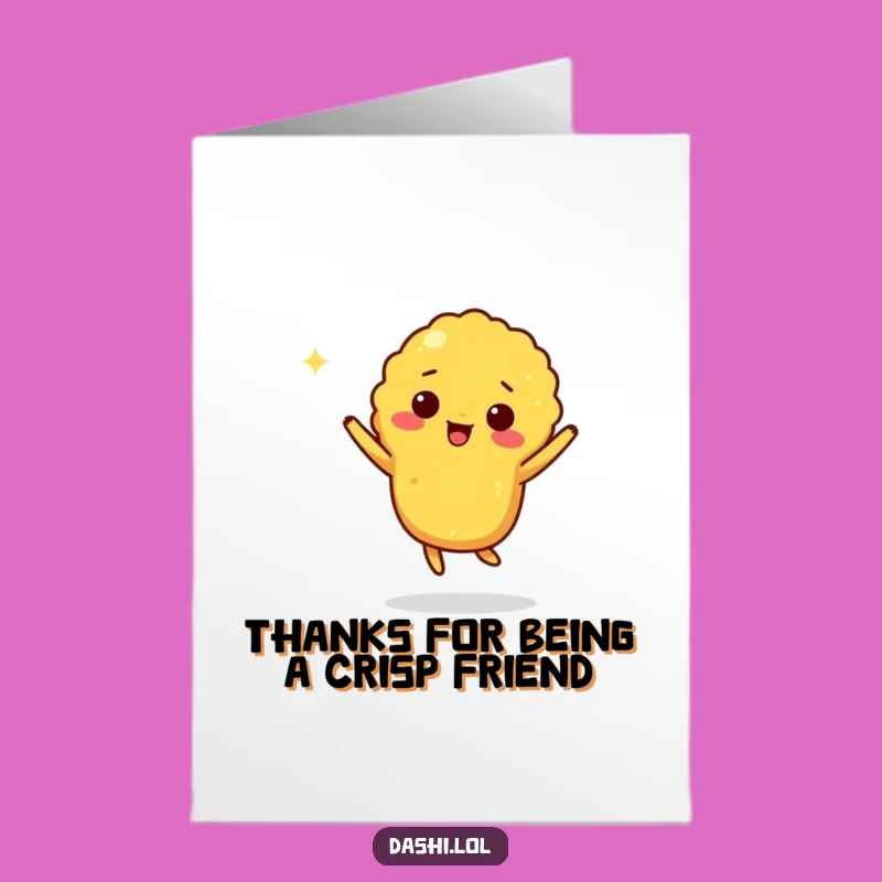 Free Printable Thank You Card: Tempura Jig Downloadable Gift