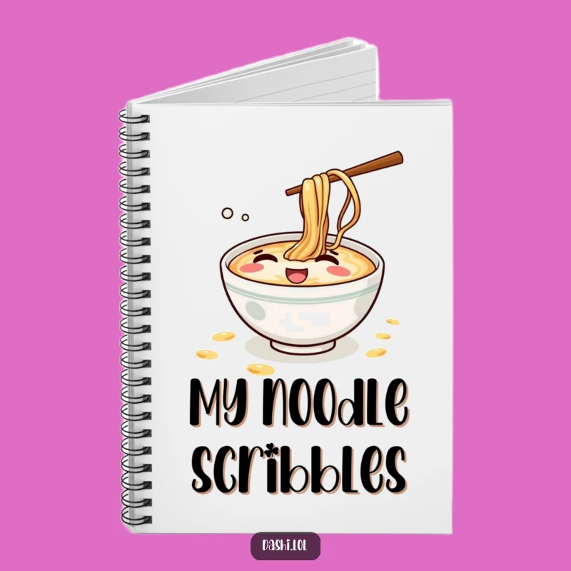Funny Ramen Notebook: Jot Down Ideas with Giggles!