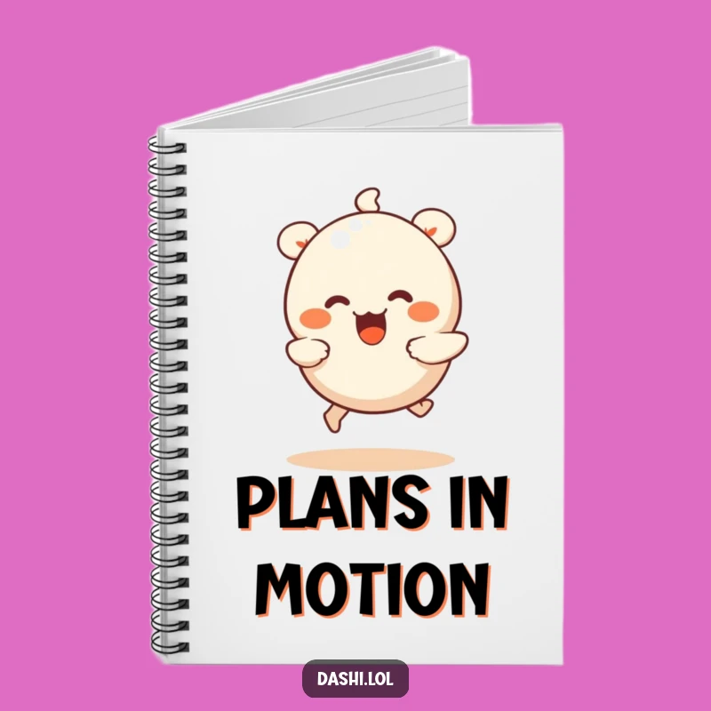 Funny Dumpling Run Notebook: Jot Down Ideas with a Smile!
