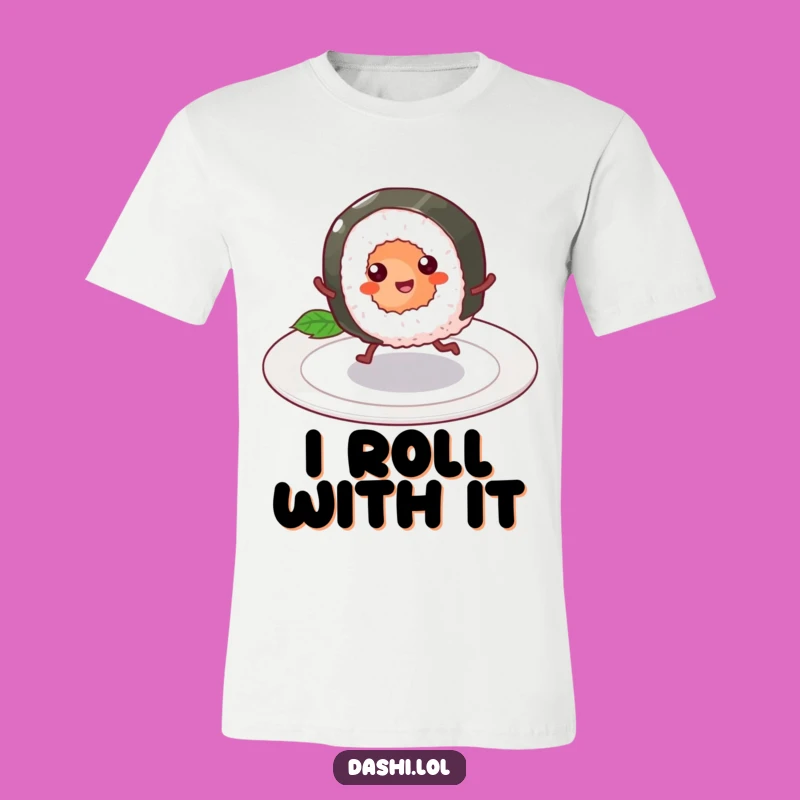 Funny Sushi Skipper T-Shirt: Hilarious Foodie Shirt for Sushi Lovers