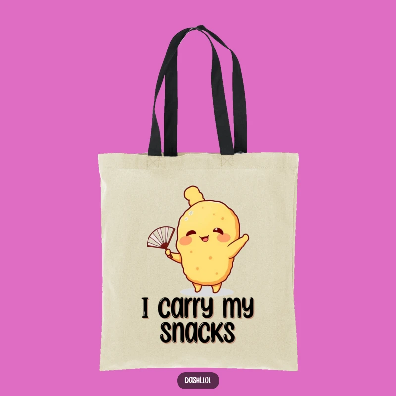 Funny Tempura Tote Bag: Chic & Hilarious Gift for Foodie Adventures